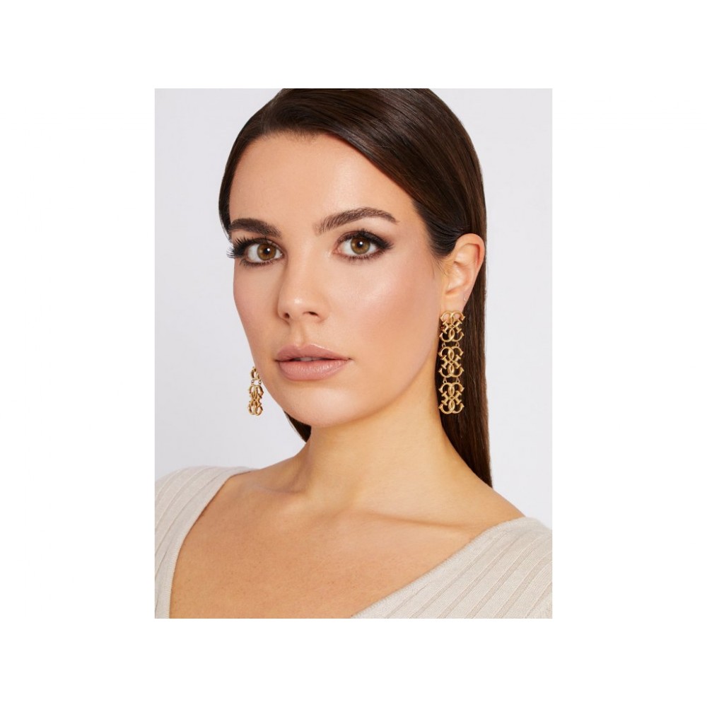 BOUCLE D'OREILLE FEMME GUESS JUBE01478JWYGT/U