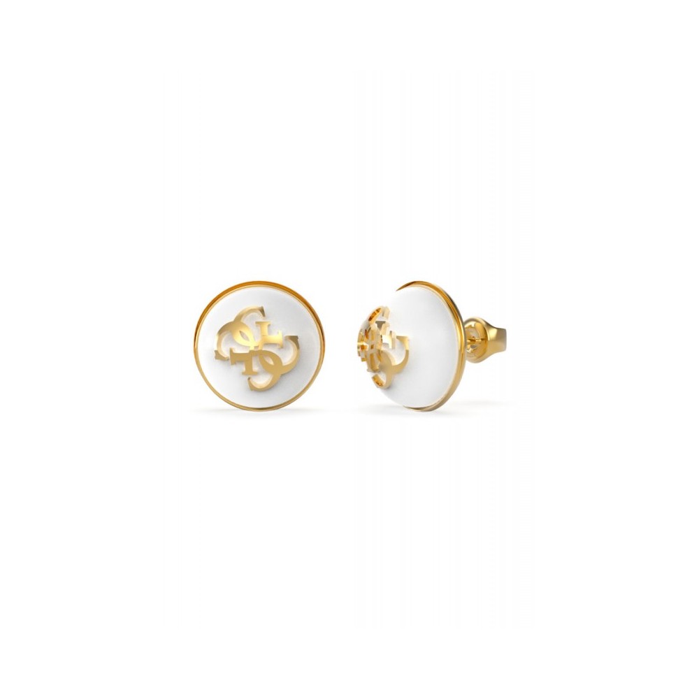 BOUCLE D'OREILLE FEMME GUESS JUBE01392JWYGWHT/U