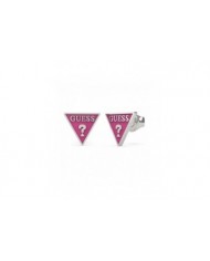 PINK TRIANGLE LOGO STUDS YG